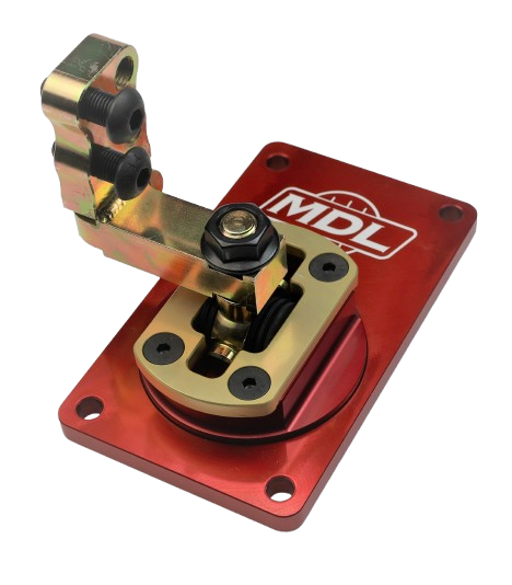 Qwik Stik Shifter, T5/T45, 1" Left, Straight Up - .500" FWD, No Stops with Mounting Bolts