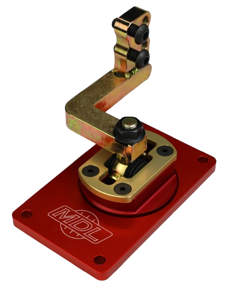 Qwik Stik Shifter, MDL Front Shift T5, Front Position, 2" Left, 1.950" - 2.450" FWD.