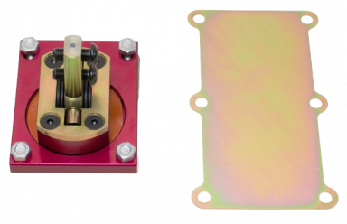Qwik Stik Shifter, Magnum, Front Postion, Straight Up, No offset, includes rear cover plate.