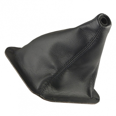 Shift boot only, 87-93 Mustang, Black Synthetic Leather