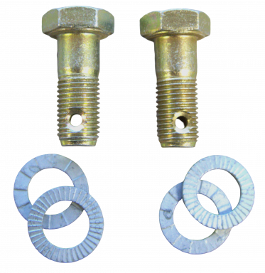 Shank Bolt Kit - Levers with 3/8" holes and 3/8"-24 threads