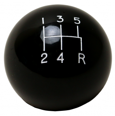 5-Speed Black Shift Ball, 3/8"-16 threads