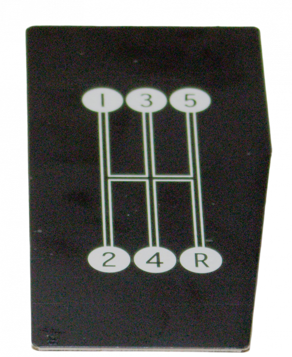 68-76 C3 Corvette 5-Speed Console Emblem