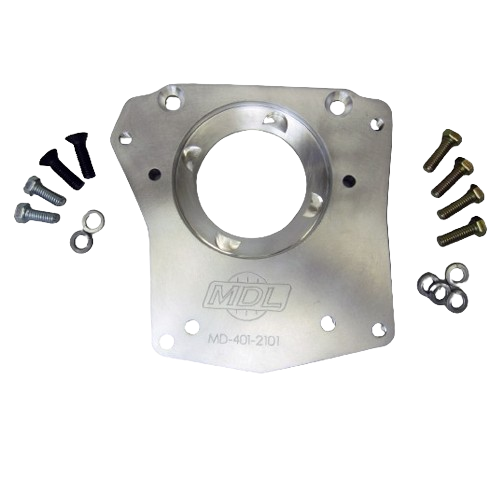 Package, Manual to T-5z, 64.5-65 Mustang, 5-bolt bell adapter