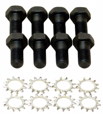 Flywheel, Bolt kit, 1/2" x 1", Mopar, Early Hemi, Qty 8 with washers
