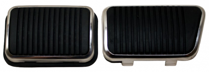 69-73 Mustang Clutch/Manual Brake Pedal-Pad Kit