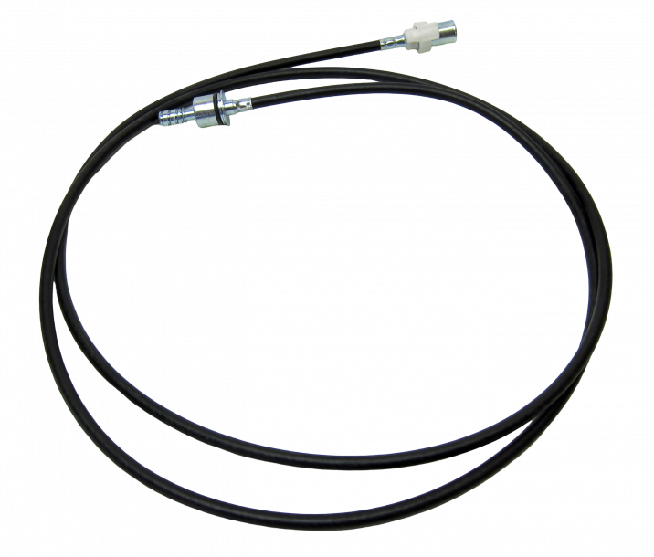 Speedo-Cable 69-73 Mustang/Cougar/ clip style, Ford T5/TKO/TKX/AOD
