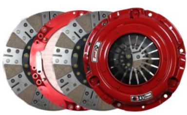 McLeod RXT 11" Twin Disk Clutch Set/Solid hub 10 spline Metallic facings for BBCO Ford