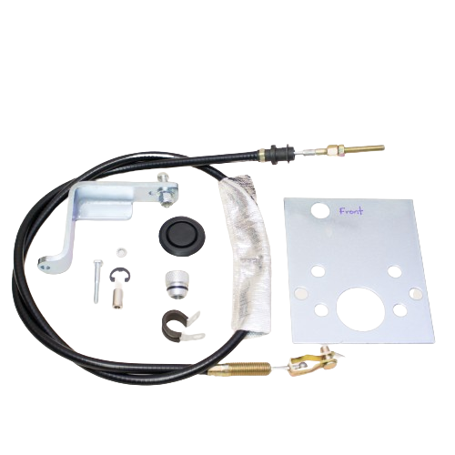 MDL, Clutch Cable kit 1960-65 Falcon/Ranchero/Comet, (Cable release bellhouisngs)