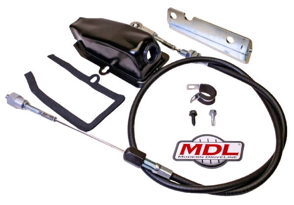 MDL 71-73 Mustang/Cougar Clutch Cable Kit (Cable release bellhousings)