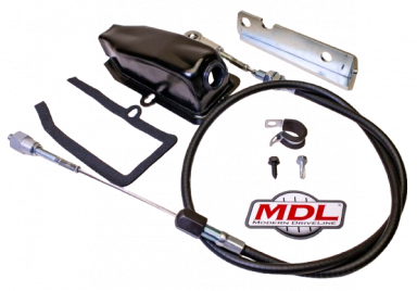 MDL 71-73 Mustang/Cougar Clutch Cable Kit (Cable release bellhousings)