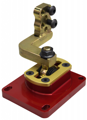 Qwik Stik Shifter, T5/T56 Square Base,. 2.5" Left & 2" forward Offset
