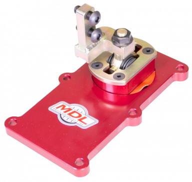 Qwik Stik Shifter, Magnum, 1" left & back offset, Front Socket,  68-69 Camaro
