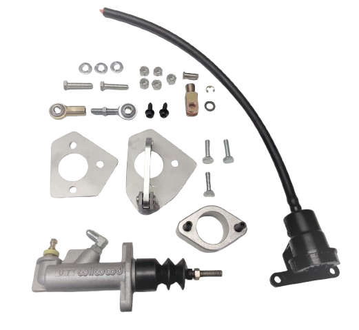 MDL LF Series 63-67 C2 Corvette Hydraulic Clutch Master, .700" bore, Plastic Reservoir