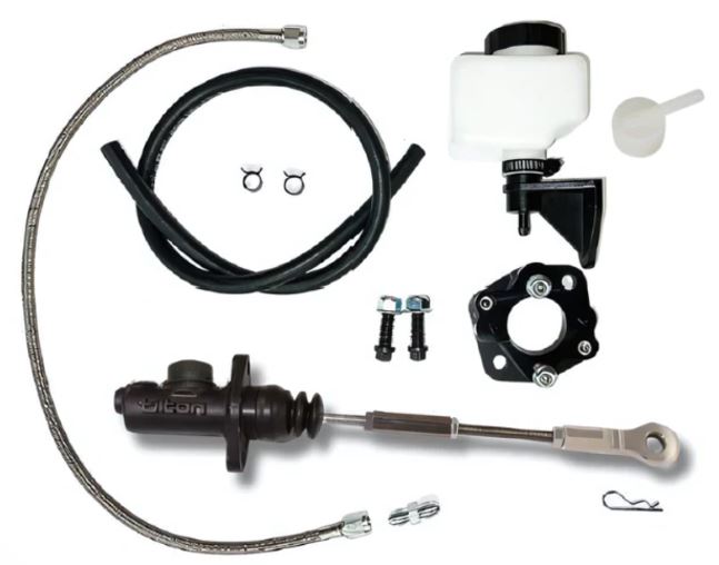 73-87 Chevy C10 /C20 Hydraulic Clutch Master Kit/ .750 bore / remote reservoir