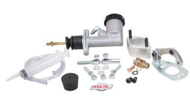 MDL LF Series 61-66 Ford F-Series Hydraulic Clutch Master Kit, .700" Bore, Integral Reservoir
