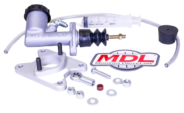 MDL LF Series 57-60 Ford F-Series Hydraulic Clutch Master Kit, .700" bore, Integral Reservoir