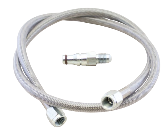 2005-UP Mustang Clutch Master to Slave Braided Line Kit with fittings