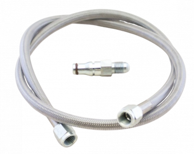 2005-UP Mustang Clutch Master to Slave Braided Line Kit with fittings