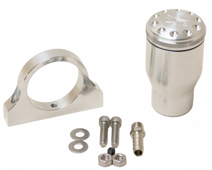 Ring Bros. Billet Reservoir Polished finish w/mount
