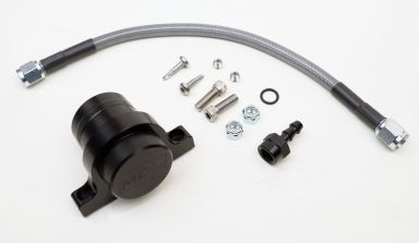 MDL 2100 Series Black Billet Aluminum Reservoir with Hose