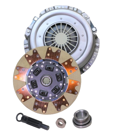 MDL Superior, Ford 10" Long Pattern Clutch Assy, Kevlar Facings, 10 Spline 1-1/16", Cable Actuation