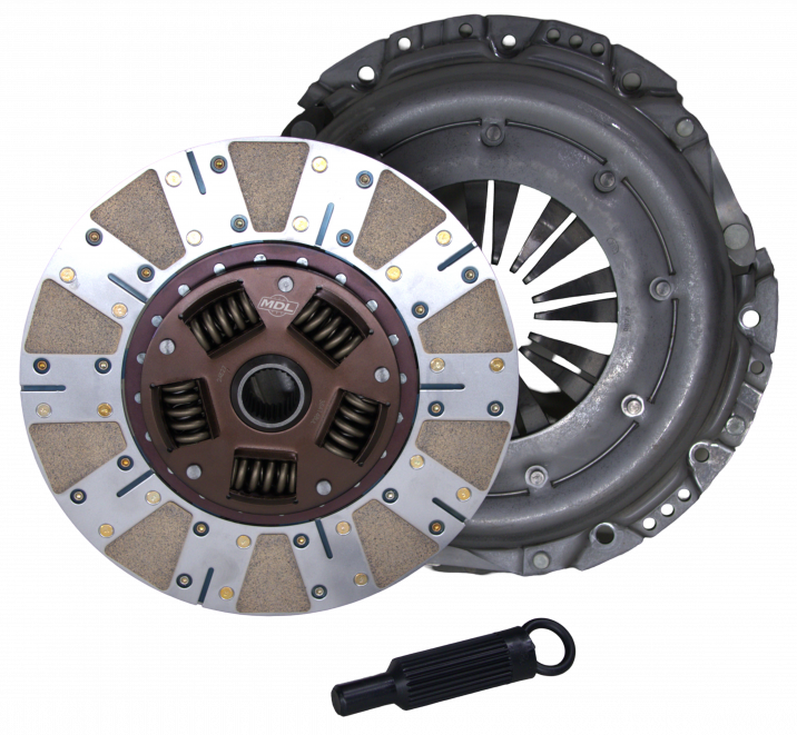 MDL Superior, Ford 11" Long Clutch Set, Kevlar/Steel back Organic, 26 Spline, Hydrualic Actuation
