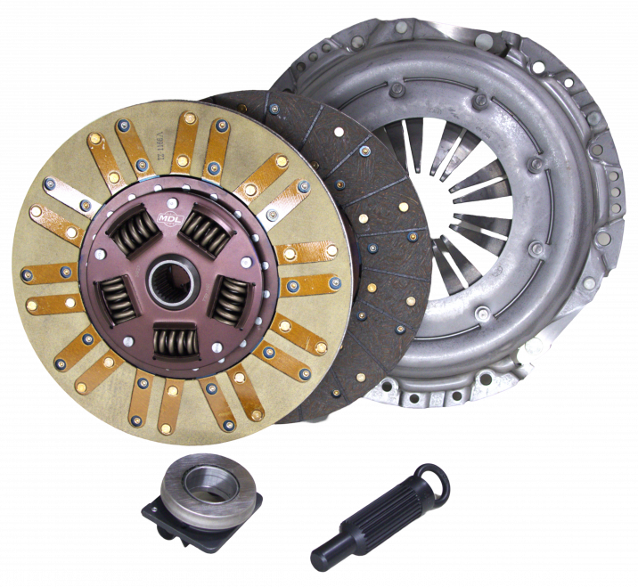 MDL Superior, Ford 11" Long Clutch Set, Kevlar/Steel back Organic, 26 Spline, Mechanical Actuation
