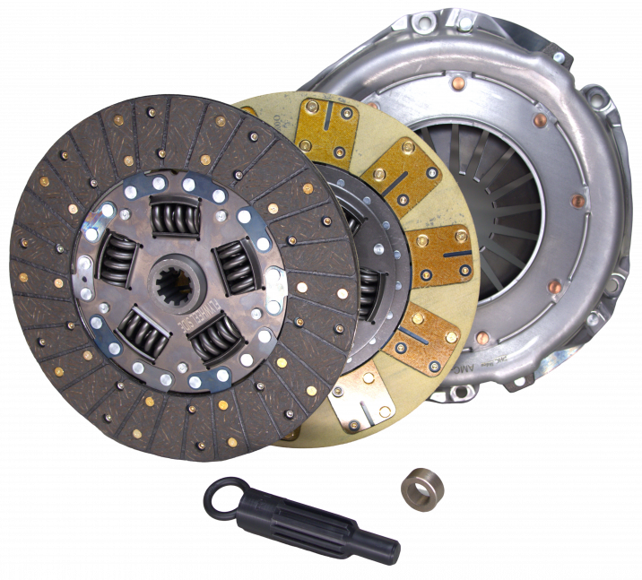 MDL Superior  Kevlar/Steel back Organic Chevy, 10.5" diaphragm pressure plate Hydraulic release