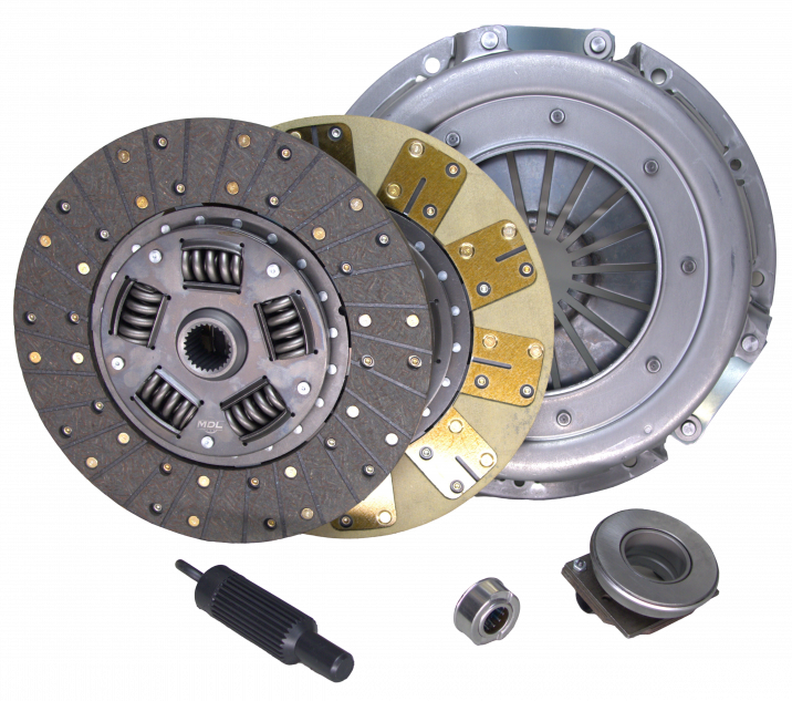 MDL Superior  Ford 10.4" Metric HD Clutch Set, Kevlar/Steel back Organic, 26 Spline, Mechanical