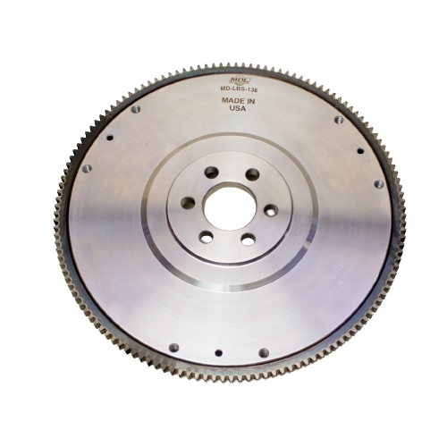 MDL Lighten Billet Steel Flywheel, Ford 200ci, 136 tooth, 9" long pattern