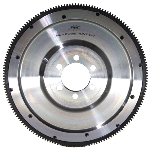 MDL Lighten Billet Steel Flywheel Pontiac 326 thru 455 NEUTRAL balance 166 tooth