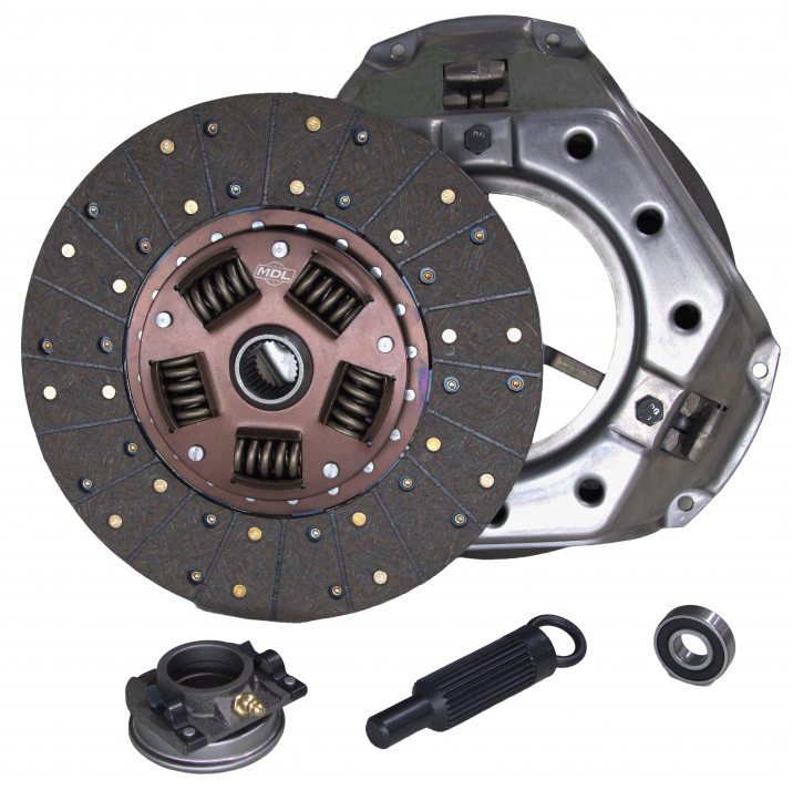 MDL Superior  Organic Y-block/Flat head11" long pattern 3-3/8" 3-finger pressure plate, for 5 speed