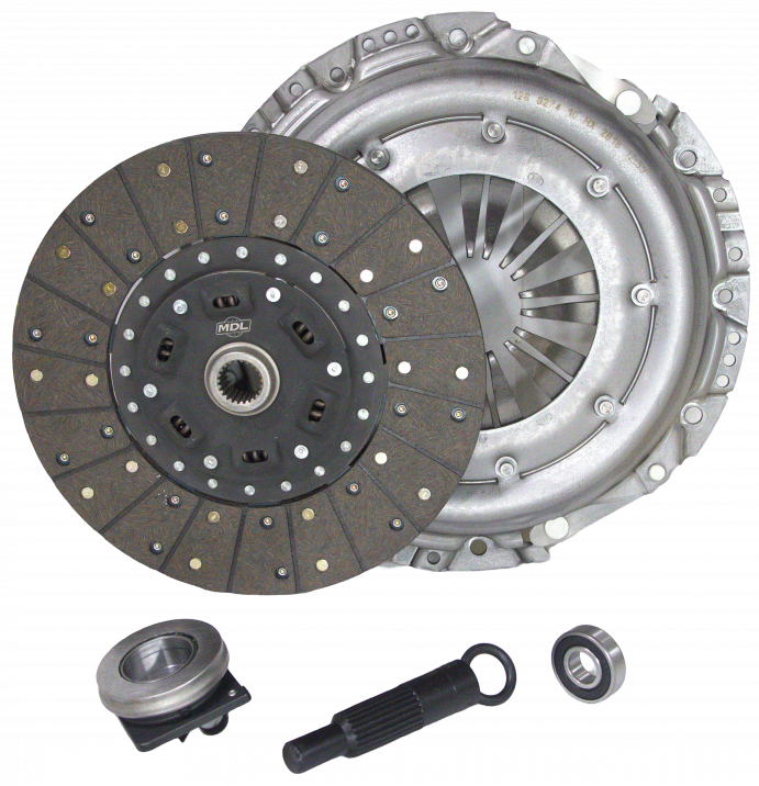 MDL Superior  Ford, Y-block/Flat head 11" long  pattern, Organic facings, 23 Spline