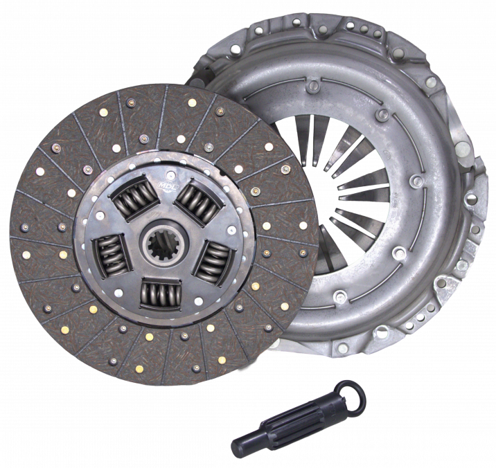 MDL Superior, Ford 11" Long Pattern Clutch Set, Organic facing, 10 Spline, Hydrualic Actuation