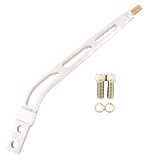 8" Billet Aluminum Lokar layback Shift lever-3/8"-16 thread