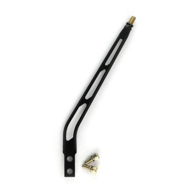10" Black Billet Aluminum Lokar Shift lever-3/8"-16 thread