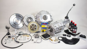 A group of metal parts