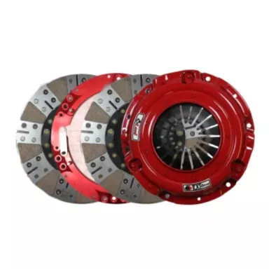 McLeod Rxt 11" Twin Disk Clutch Set/Solid Hub 10 Spline Metallic Facings for Bbco Ford