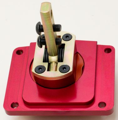 Qwik Stik Shifter 3550/TKO Mid-shift Straight U, No Offset No Stops with Rear Cover Plate