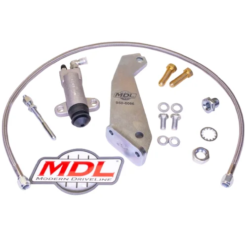MDL LF Series External Hydraulic Slave Kit Ford Modular TKO/TKX Aluminum Bellhousing