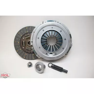 MDL Superior, Ford 10.4" Metric Clutch Set, Steel Back Organic/Ceramic, 26-Spline, Cable Actuation