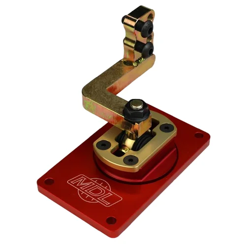 Qwik Stik Shifter, MDL Front Shift T5, Front Position, 2" Left, 1.950" - 2.450" FWD.