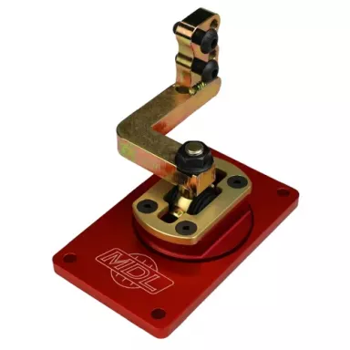 Qwik Stik Shifter, MDL Front Shift T5, Front Position, 2" Left, 1.950" - 2.450" FWD.