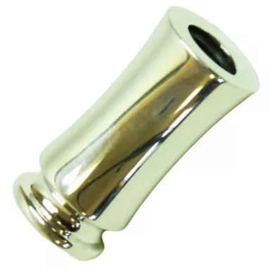 Polished Shifter Ball Collar/ Short Bullitt Style/ 0.75" Base/ 12mm X 1.25mm