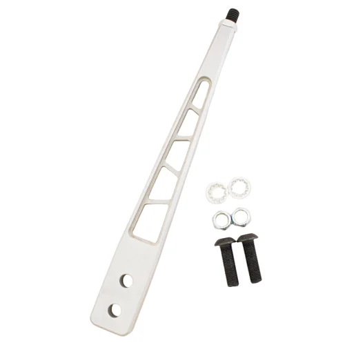 Brushed Billet Aluminum Shift lever, Straight 10"