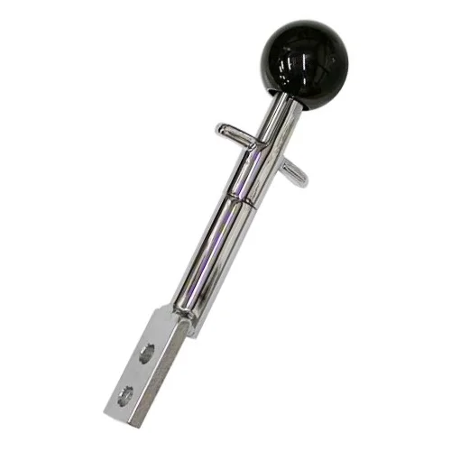 Shift lever, 69-76 Corvette, TKO/TKX/T56 mount, W/Black knob 8.5'** Qty: 5 are Scratch & Dent **