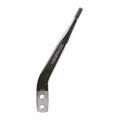 Shift lever, Hurst, Chrome, 8x3" 30 degree, 3/8"-16 thread