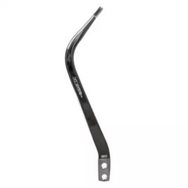 Shift lever, Hurst, Chrome, 13.5" tall Candy cane style, 3/8"-16 thread