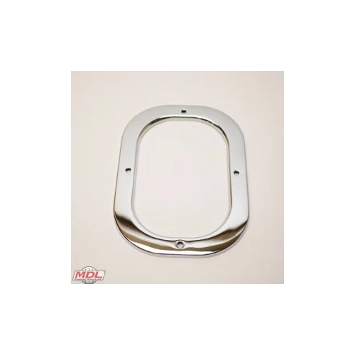 1969 Camaro Chrome Bezel Retainer Plate (No Console)